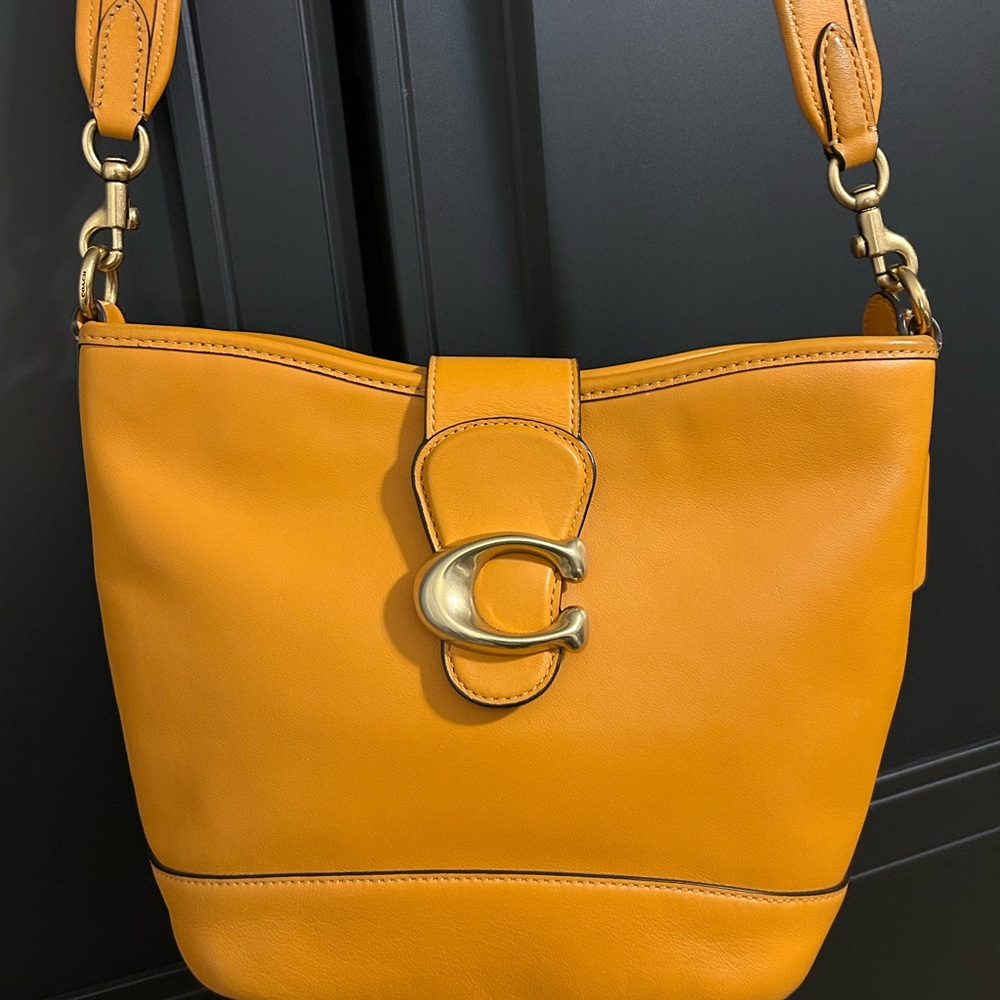 Coach Tali Bucket Bag-Papaya